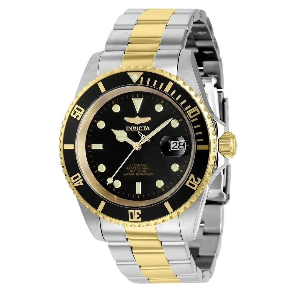 NWT Invicta  Automatic | 3-Hand | Black | Men's Watch